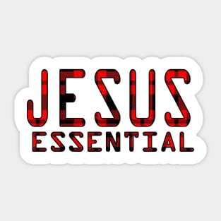 Jesus Is Essential Sticker